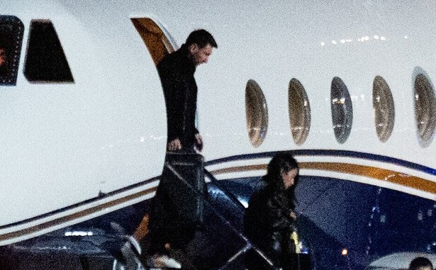 Messi llega a Rosario para el funeral de su padre Jorge Messi 