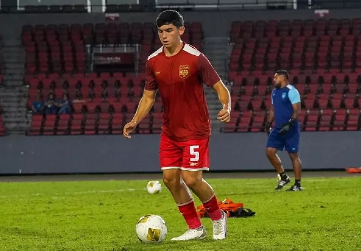 Lucas Norte, volante convocado al quinto microciclo de trabajo de la categoría Sub-17. Foto: FPF