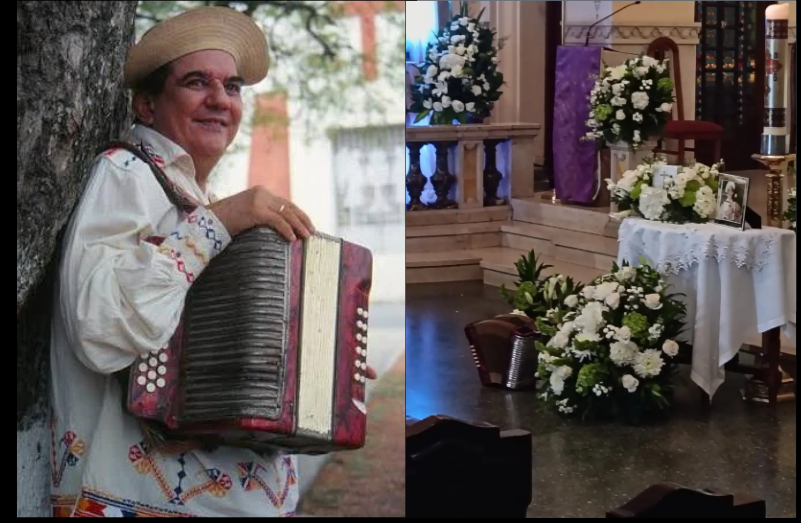 Con mucha tristeza realizan la primera misa en memoria de Yin Carrizo  