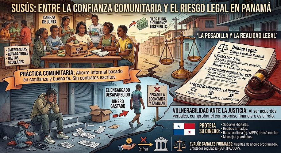 ¿Te quedaron debiendo? Los riesgos legales y financieros de los 'susús' 