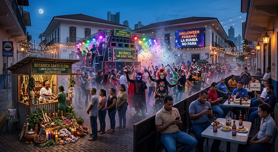 Halloween en Panamá: fiestas, indiferencia y rituales de esoterismo 