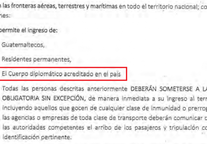 Guatemala reconoció categoría de diplomáticos a diputados Martinelli