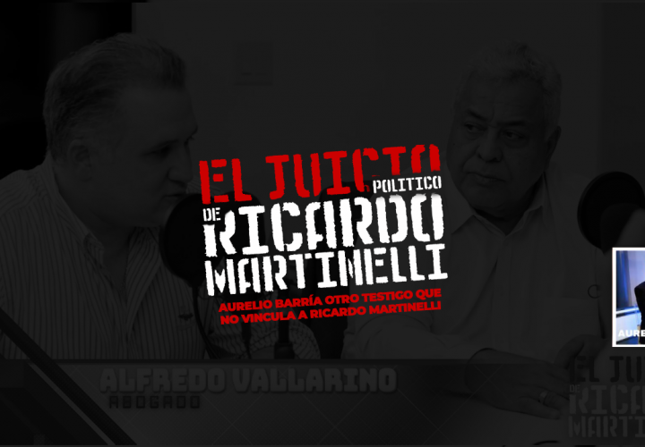 Aurelio Barría, sin evidencias que vinculen a Martinelli con "pinchazos"
