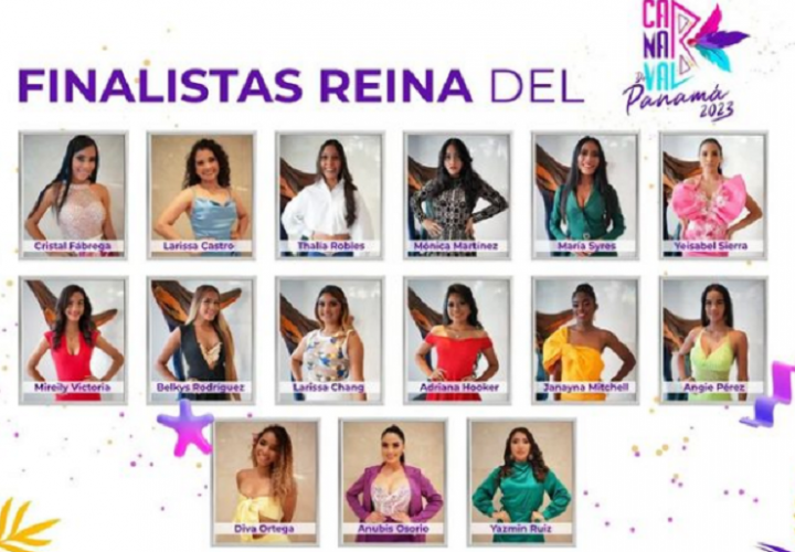 ¡Tan' listas! 15 chicas buscan ser la reina del carnaval capitalino