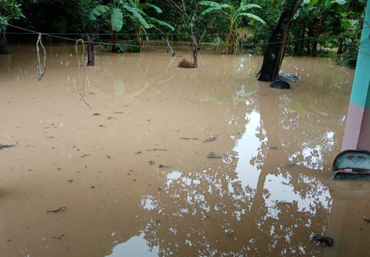  Más de 30 viviendas afectadas por desbordamiento de ríos y quebradas en Coclé