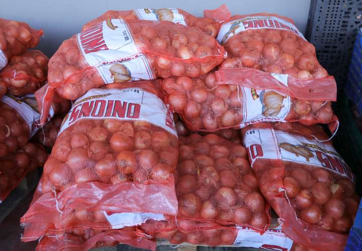 Decomisan 23 libras de cebollas no aptas para el consumo humano