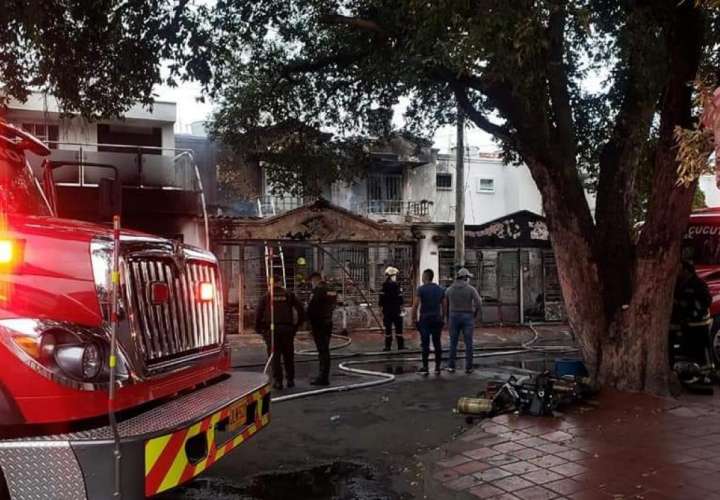  Incendio deja siete muertos y cuatro heridos en ciudad colombiana de Cúcuta