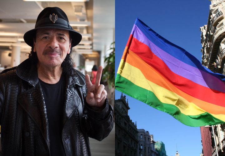 Carlos Santana se disculpa tras decir que gays deben seguir ocultos