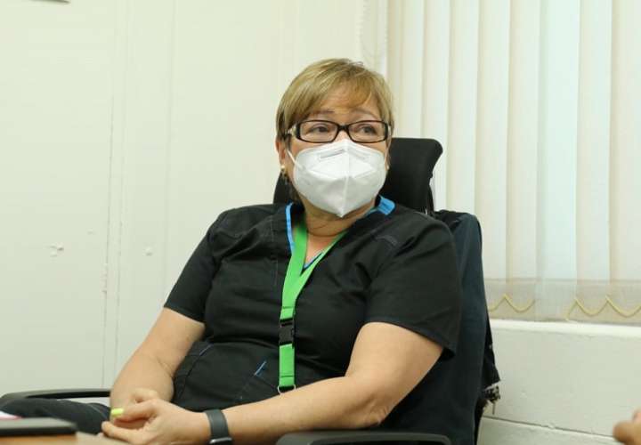 Doctora Geneva González, jefa nacional del programa de Salud Sexual y Reproductiva, de la Dirección General de Salud.