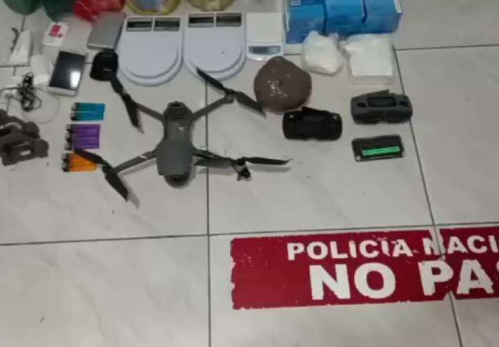 Detienen a hombre por usar drone para ingresar droga a La Joya 