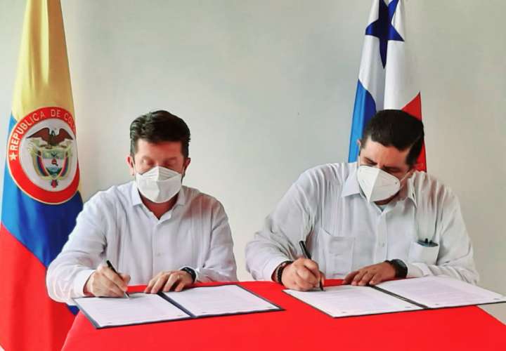 Panamá y Colombia firma declaración para combatir crimen organizado
