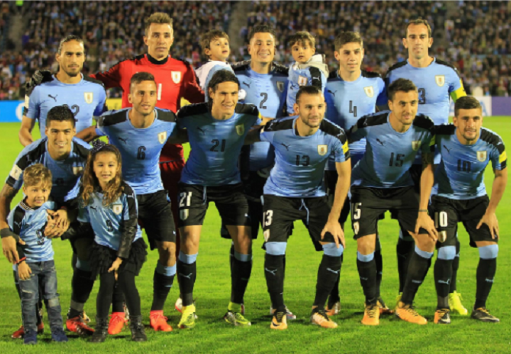 Uruguay integra el Grupo A junto a Egipto, Rusia y Arabia Saudí. Foto: EFE