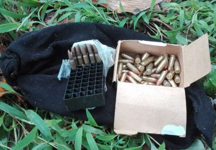 Hallan municiones de armas de grueso calibre en Chilibre