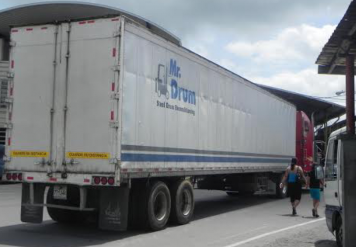 Transportistas logran salir de Nicaragua. Foto: Mayra Madrid