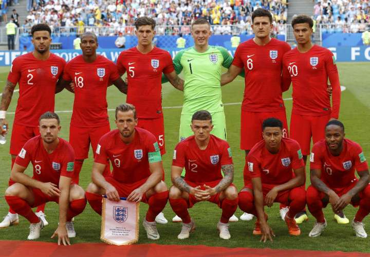 El equipo de Inglaterra fue superior al de Suecia en el juego de hoy. Foto: AP