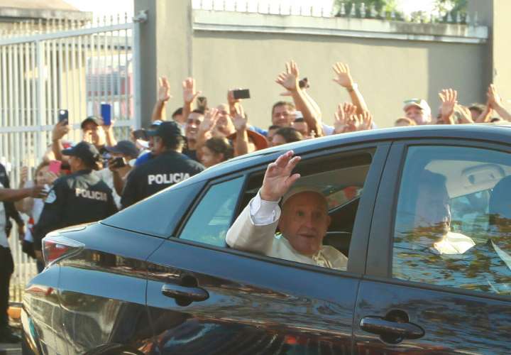 En los cinco días que estuvo en el país, el papa Francisco ofreció una decena de discursos ante centenares de miles de personas. Foto: Anayansi Gámez