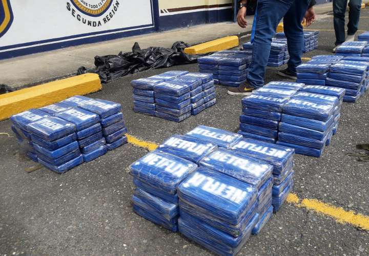Otro golpe al narcotráfico da el SENAN en aguas de Colón