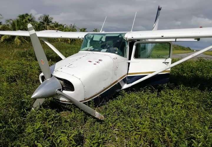 Avioneta se accidenta en la Comarca Kuna Yala 
