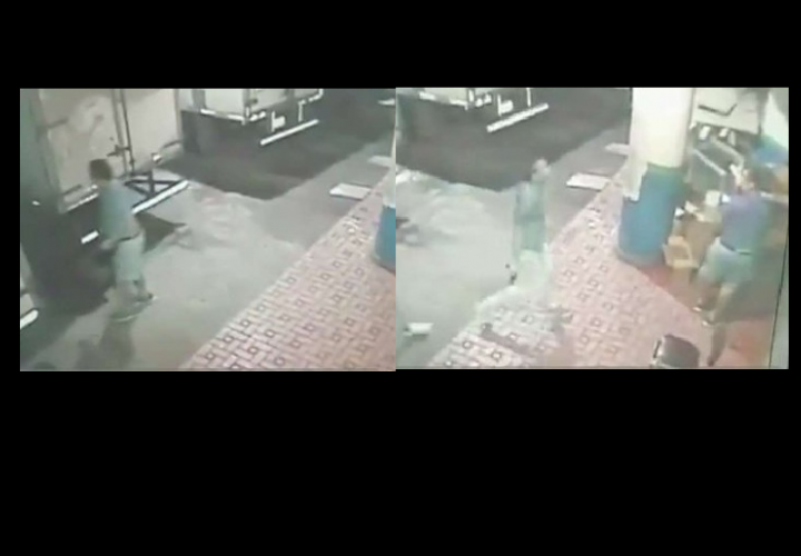 Intentan robar en local de Plaza Carolina (Video) 
