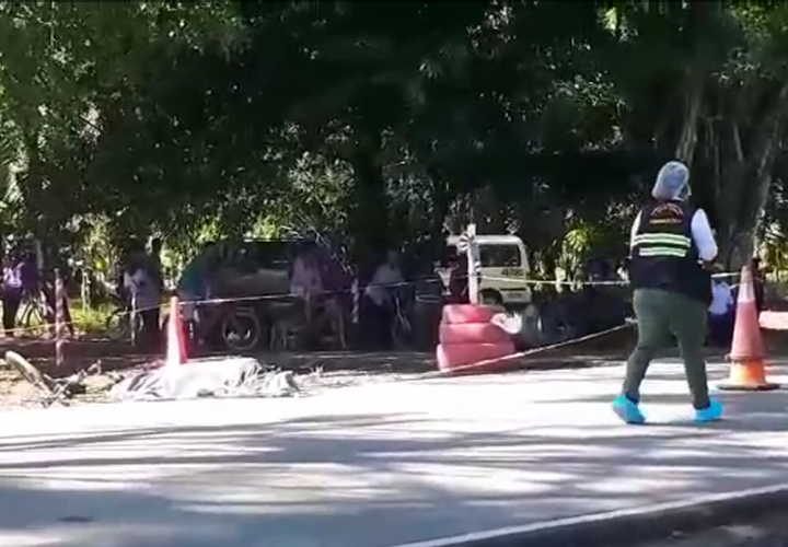Ciclista muere tras colisión con articulado en Barú (Video)
