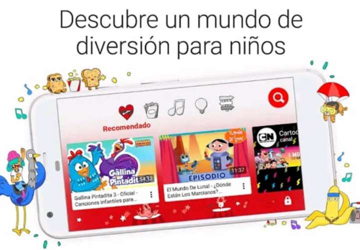 Google lanza en Centroamérica su plataforma para niños YouTube Kids
