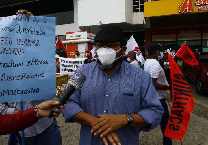 Suntracs sale a protestar y rechazan intenciones de modificar Código de Trabajo