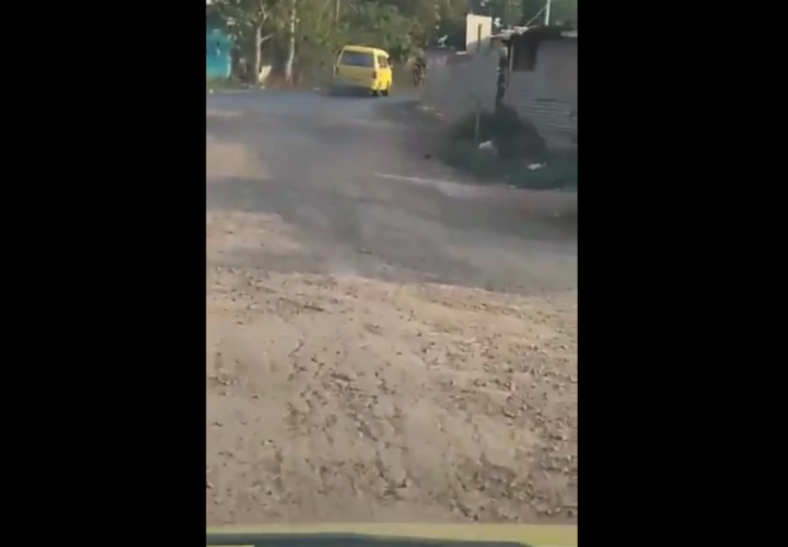 Conductores en La Mitra están cansados del mal estado de las vías (Video)