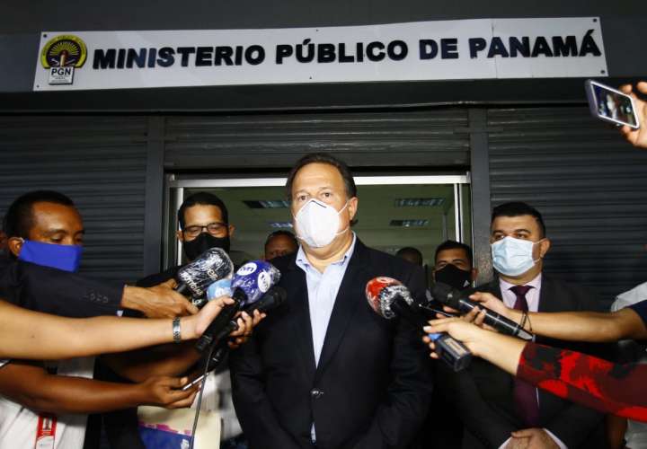 Varela en la Fiscalia Anticorrupcion. Foto:  Edwards Santos 
