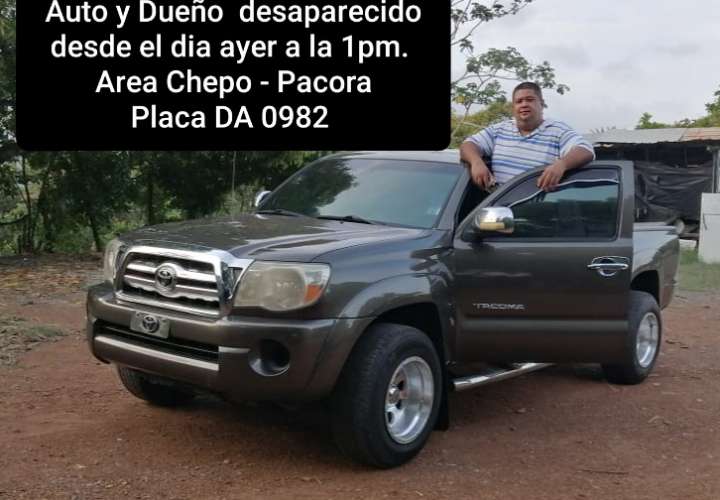 Hallan en Burunga, el carro de un hombre reportado como desaparecido en Pacora