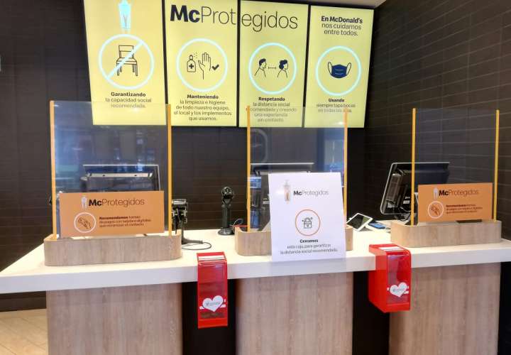 McDonald's reabre sus locales al público bajo extremas medidas de protección