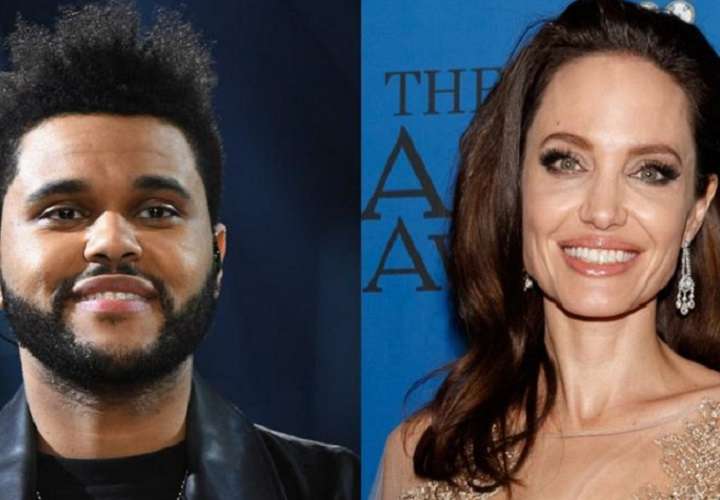 Angelina Jolie no quiere viejos y busca colágeno al salir con The Weeknd