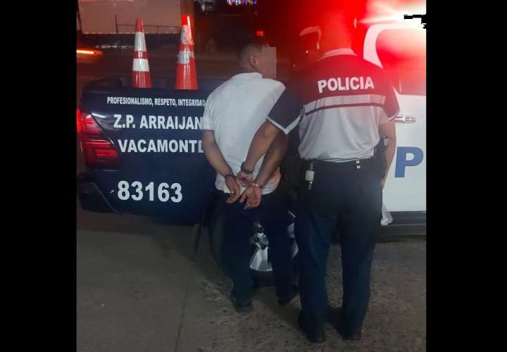 La Policía Nacional realizó acciones en Arraiján.