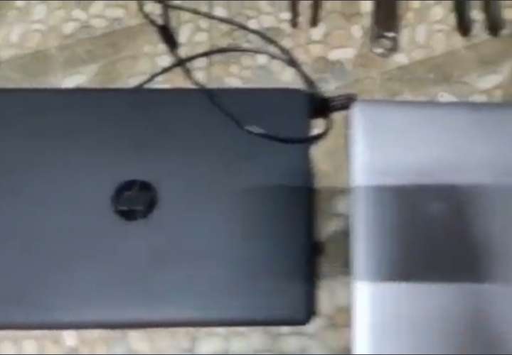 Ratero roba dos computadoras en centro de salud de Arraiján  [Video]