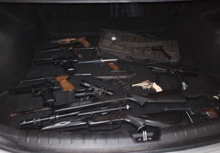 Decomiso: Guardaban 13 armas en un apartamento de Betania [Video]