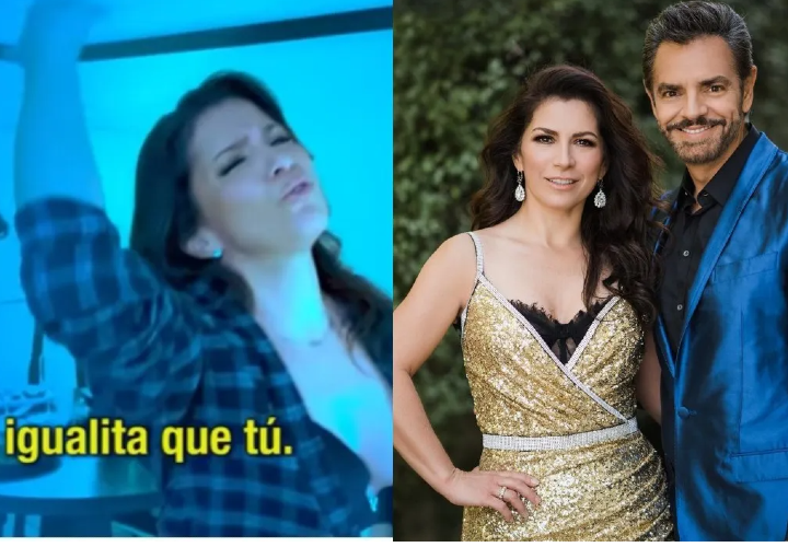 Alessandra, esposa de Eugenio la bota con una parodia a Shakira