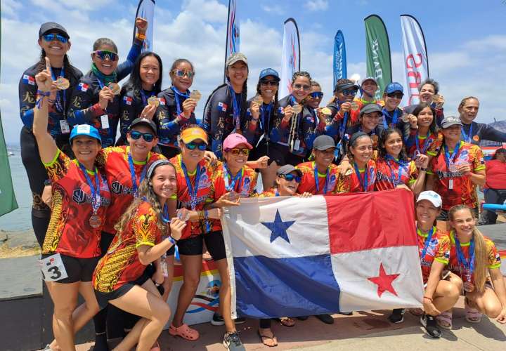 Panamá conquistó más medallas en Campeonato de Botes de Dragón