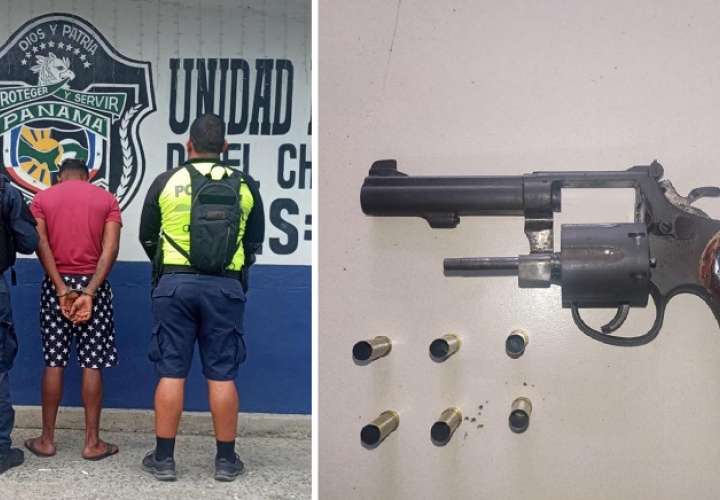 El sospechoso fue aprehendido con el arma que utilizó para tratar de matar en El Chorrillo.