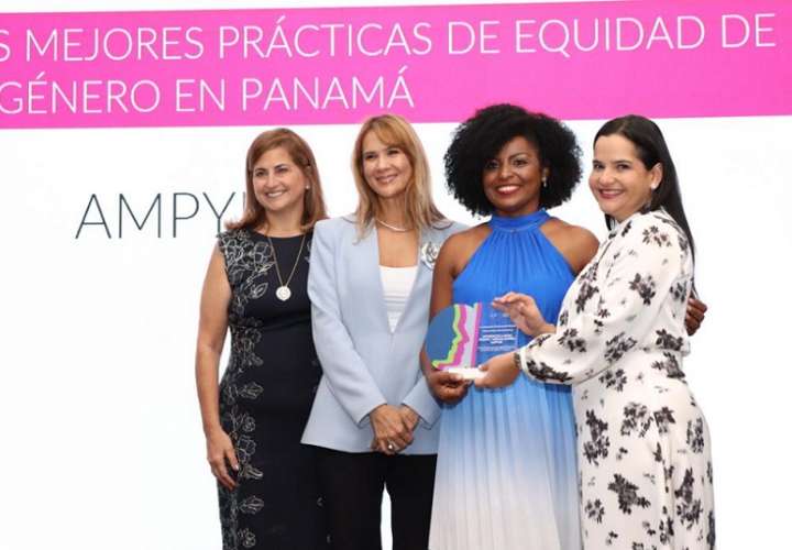 Ampyme recibe galardón por cumplimiento efectivo de prácticas de paridad de género institucional