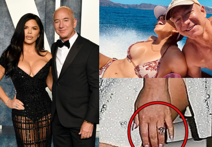 Jeff Bezos le dio un anillo de $2,5 millones a su futura esposa
