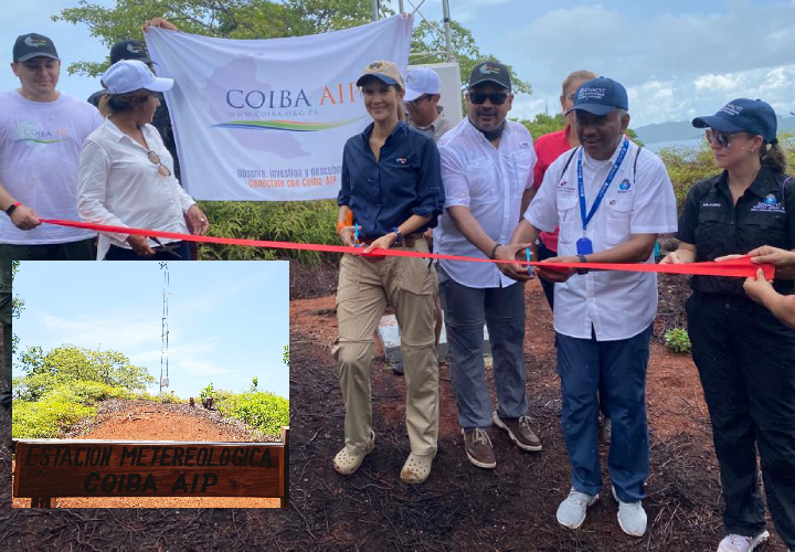 Inauguran una torre científica, sendero y un mirador en Coiba
