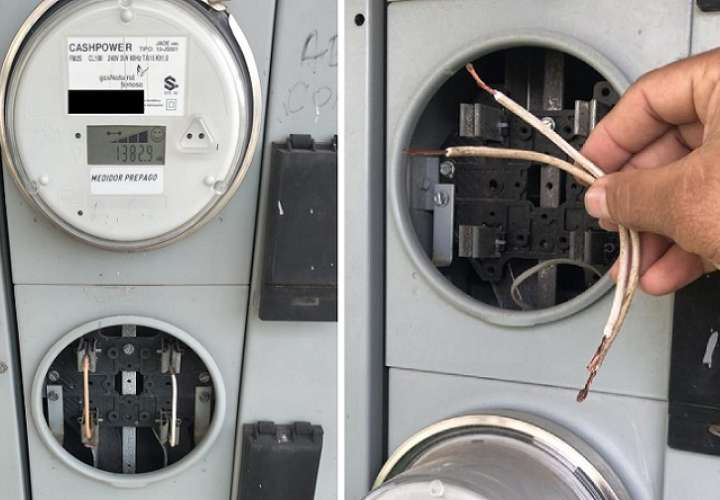 Unas 38 conexiones eléctricas ilegales fueron detectadas en apartamentos de Ciudad Esperanza.