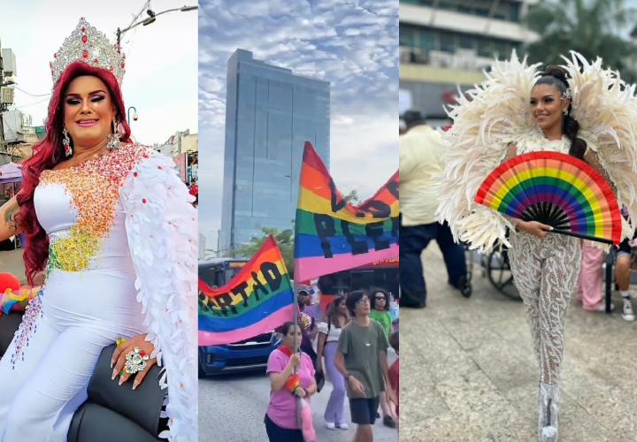 ¡Puro lujo! Comunidad LGBT realiza su Marcha del Orgullo Gay