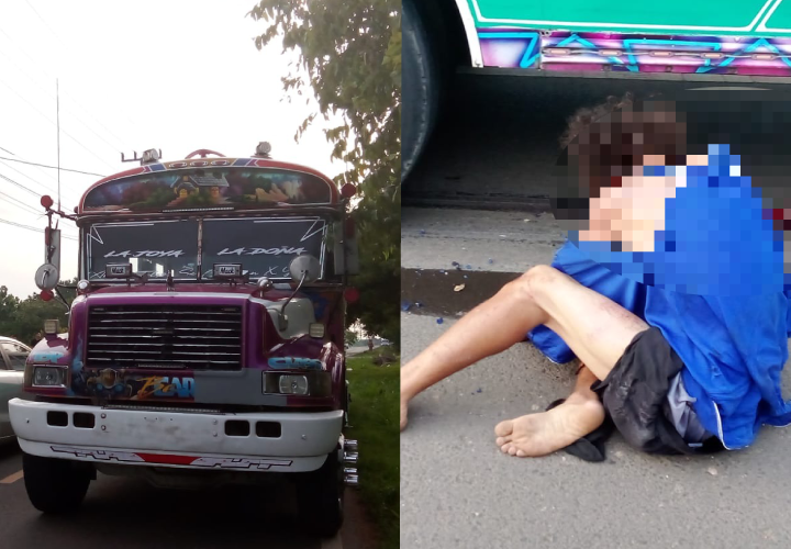 Muere joven tras ser atropellado por un bus en Pacora