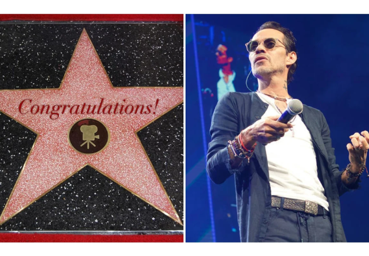 Marc recibe su estrella en el Paseo de la Fama de Hollywood