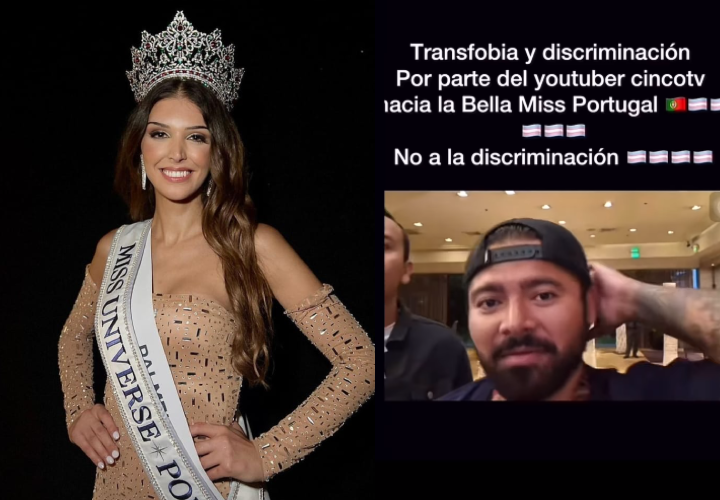 Polémica con youtuber. Evitó grabar a la trans, miss Portugal 