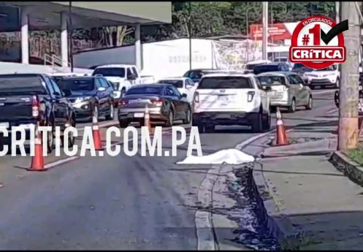 Escena del fatal accidente.  (Video-Foto: Landro Ortiz)