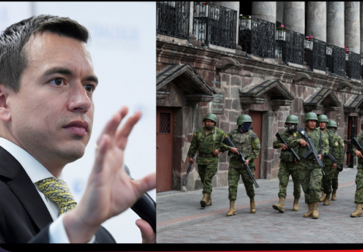 Presidente de Ecuador declara "conflicto". Pide intervención militar