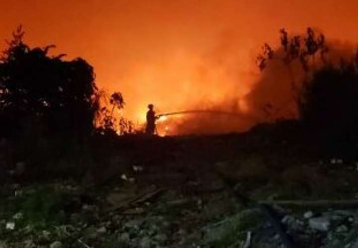 Incendio de Cerro Patacón.