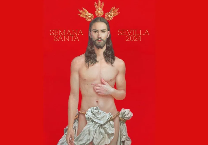 Polémica en España. Critican imagen de Cristo y dicen que se ve gay
