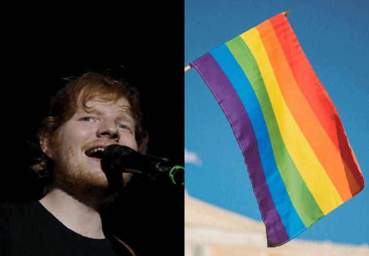 Partido Islámico pide cancelar a Ed Sheeran por apoyo a los LGBT